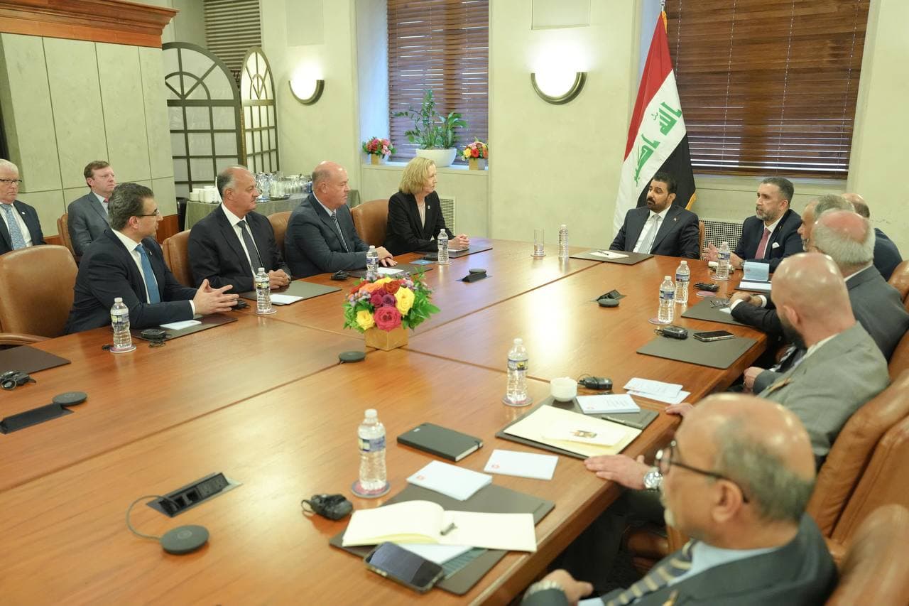 الزيدي يستقبل في واشنطن ممثلي ائتلاف شركتي برتش بتروليوم وكونوكوفليبس