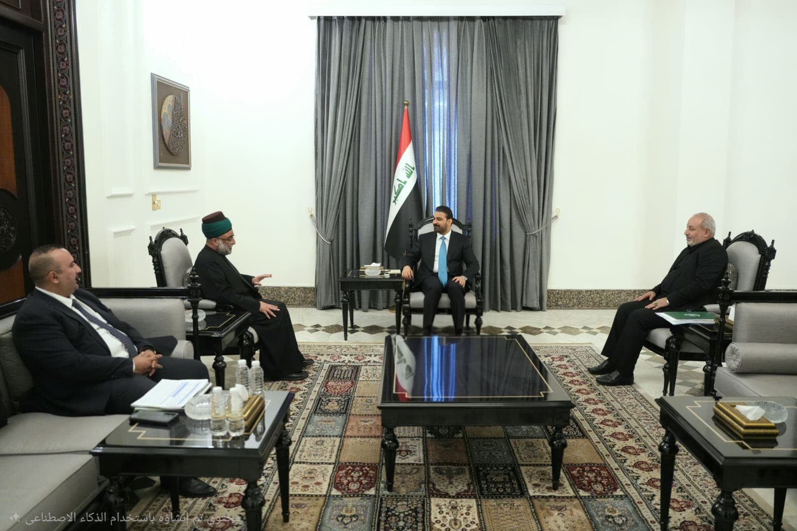 رئيس الوزراء يستقبل وفد العتبة العباسية المقدسة