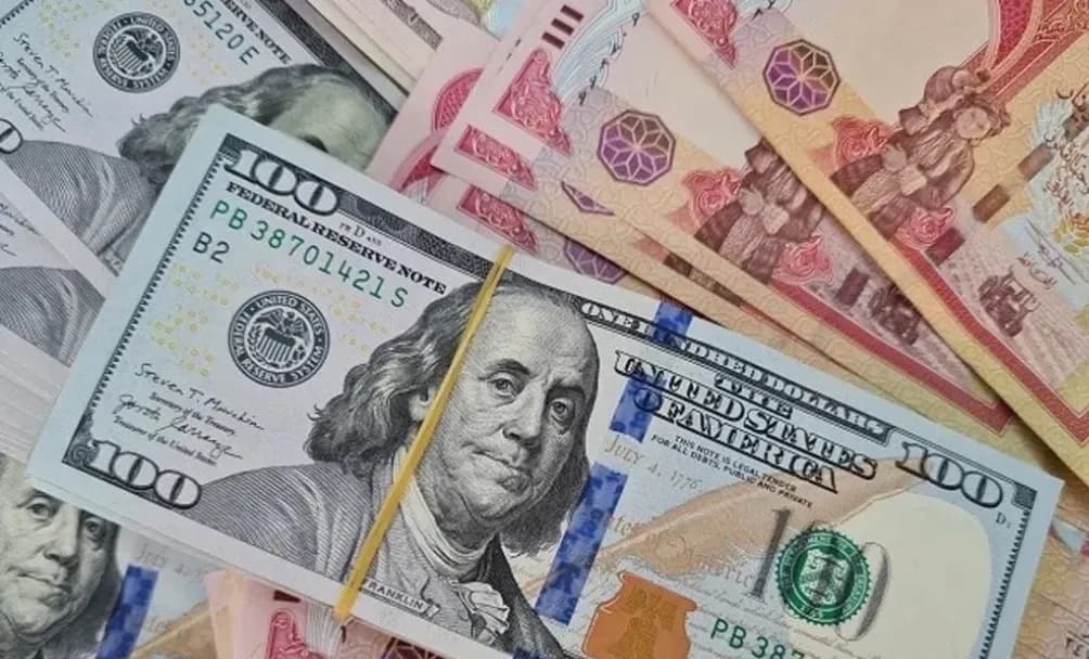 الورقة بـ154 ألف دينار.. أسعار صرف الدولار في العراق