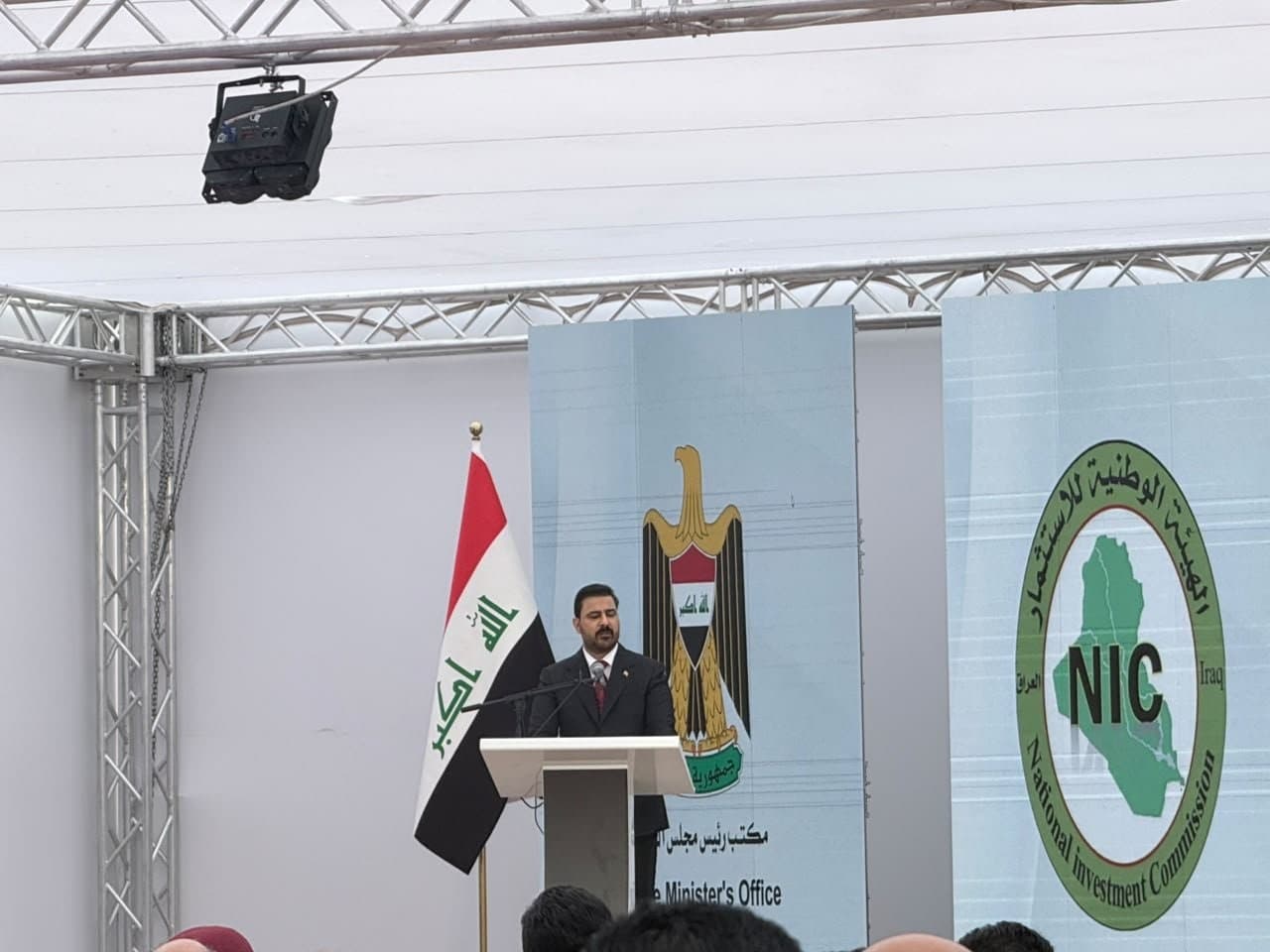 الزيدي يصل النجف الأشرف