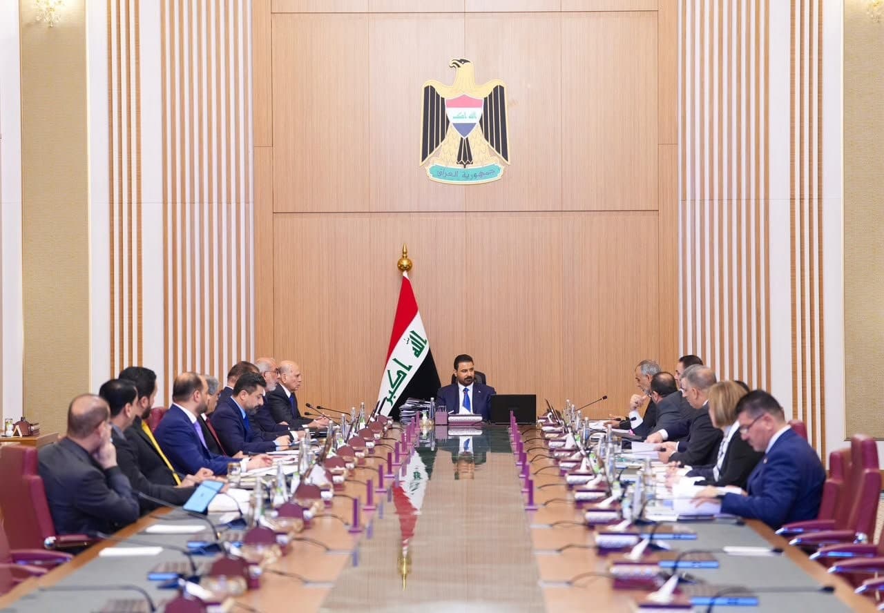 مجلس الوزراء يعقد جلسته الاعتيادية برئاسة رئيس مجلس الوزراء علي الزيدي