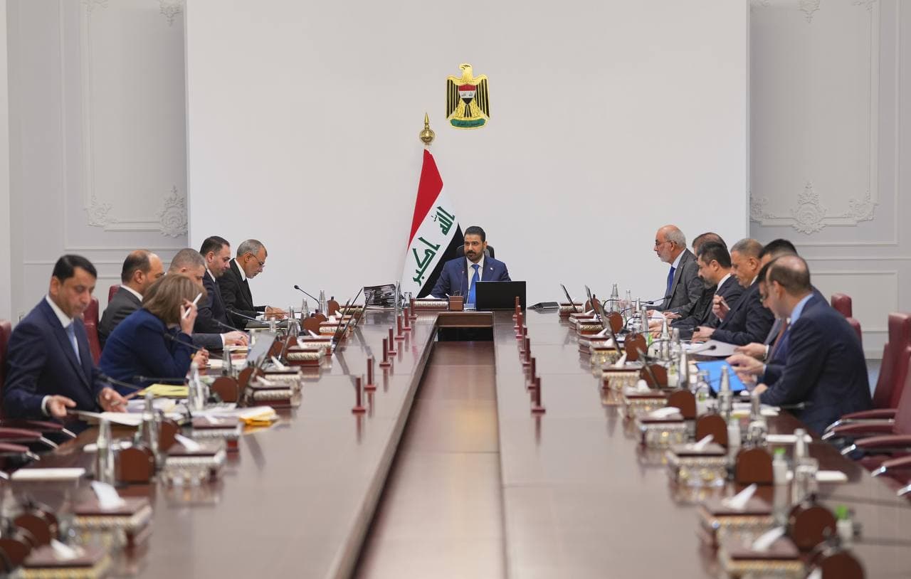 مجلس الوزراء يعقد جلسته الاعتيادية برئاسة رئيس مجلس الوزراء علي فالح الزيدي