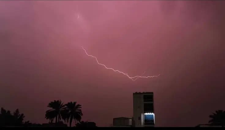 الأنواء الجوية تحذر الطيران المدني من عواصف رعدية في أجواء العراق