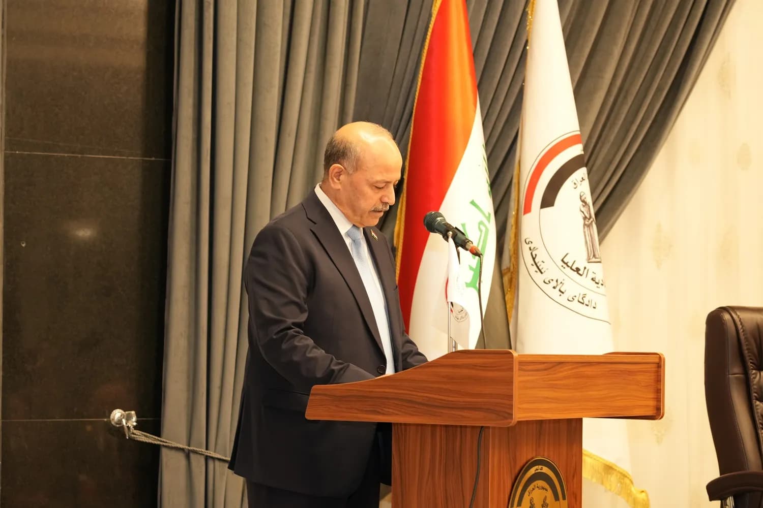 رئيس المحكمة الاتحادية: لا سيادة لدولة لا يُحترم فيها القانون ولا قانون يُهاب بلا قضاء مستقل