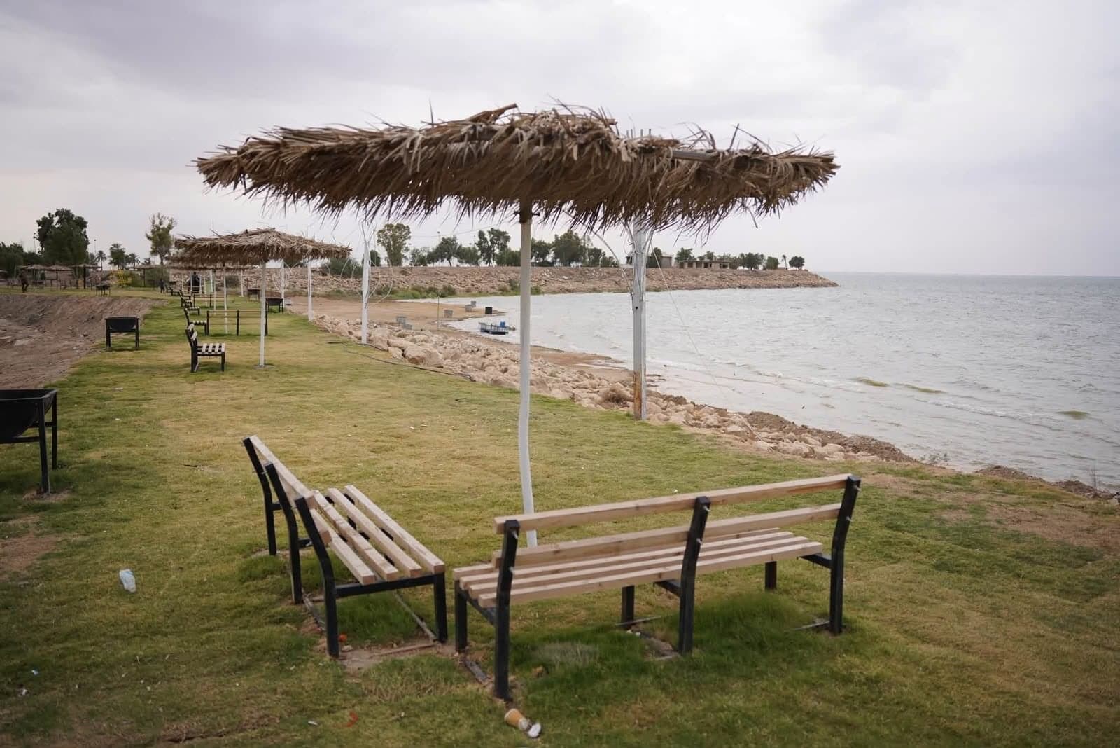 بحيرة الحبانية تستعيد بريقها بعد سنوات من التراجع (صور)