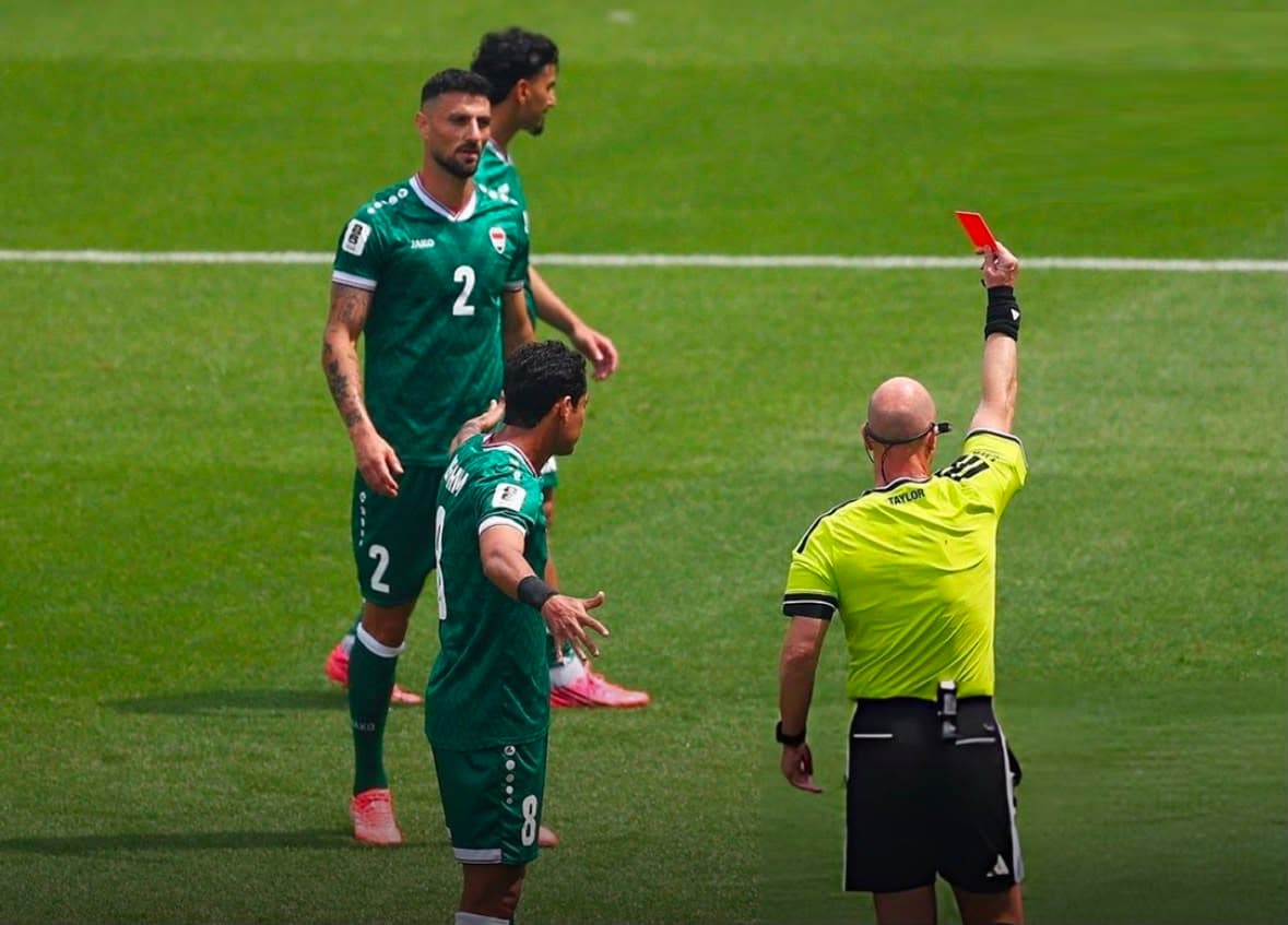 الفيفا يغرم المنتخب العراقي 60 ألف دولار بسبب البطاقات الملونة بالمونديال