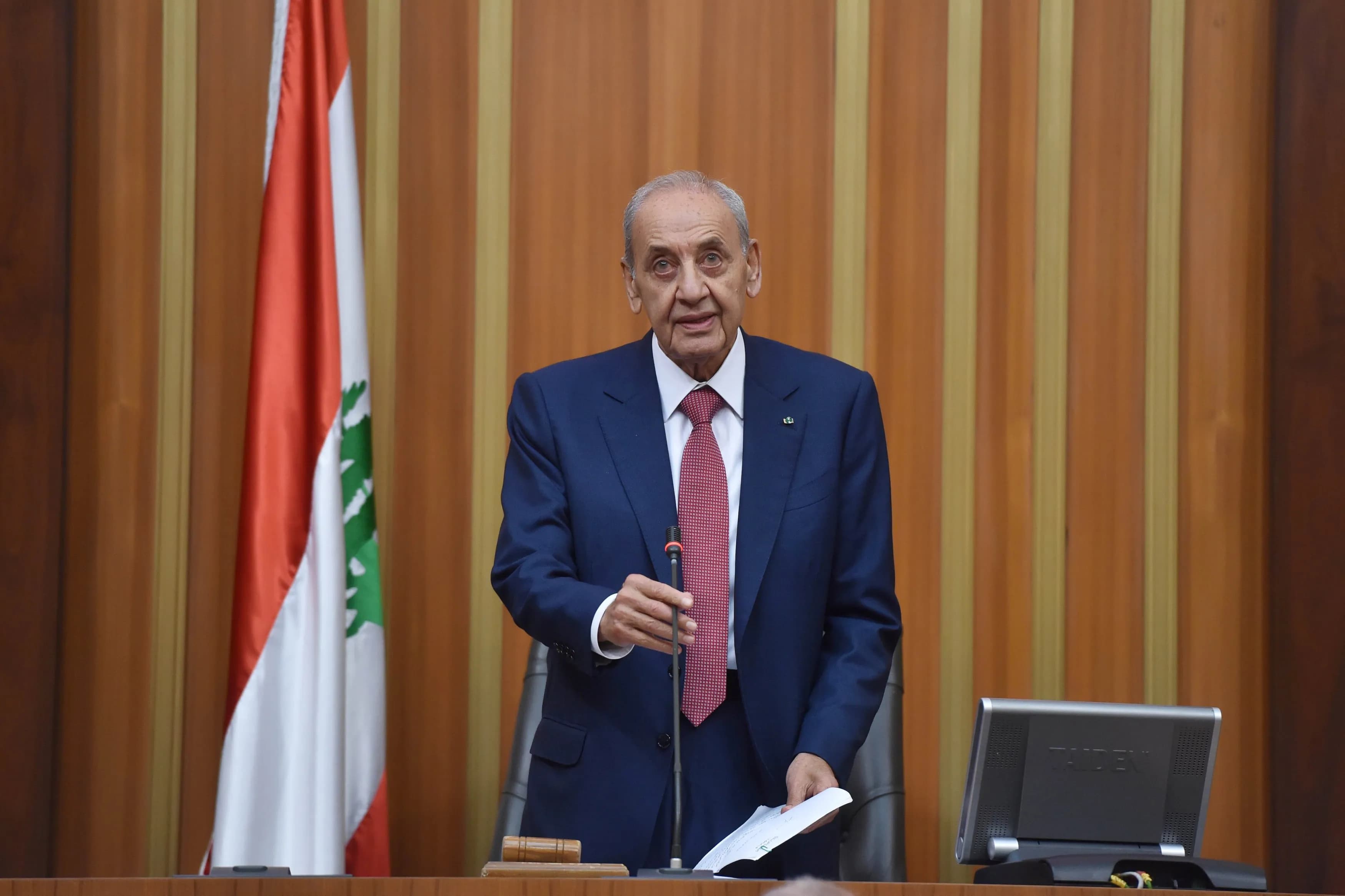 رئيس البرلمان اللبناني: أوافق على انسحاب حزب الله من جنوب الليطاني