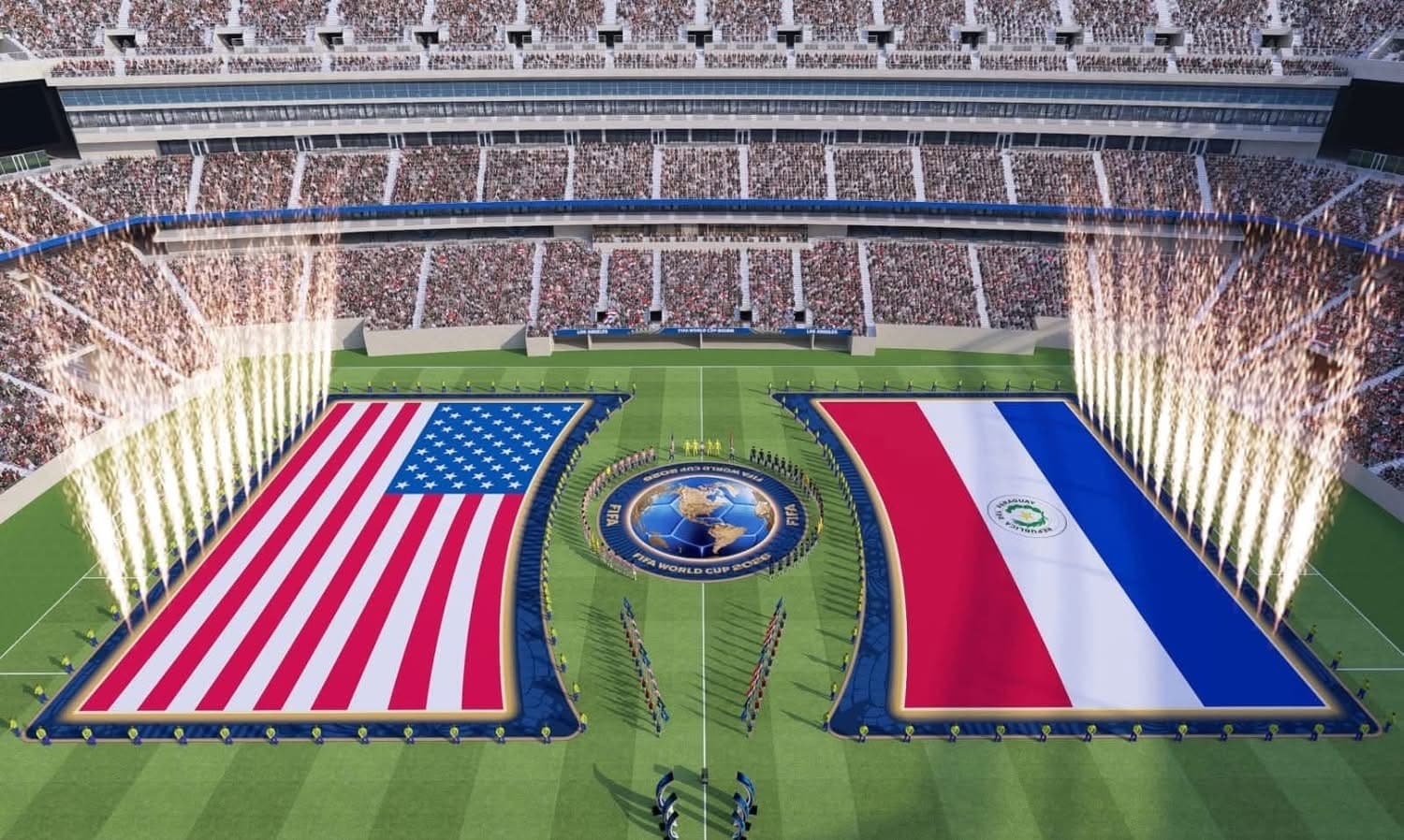 الفيفا يعتمد إجراء جديداً في كأس العالم 2026 يجمع اللاعبين في دائرة وسط الملعب قبل المباراة