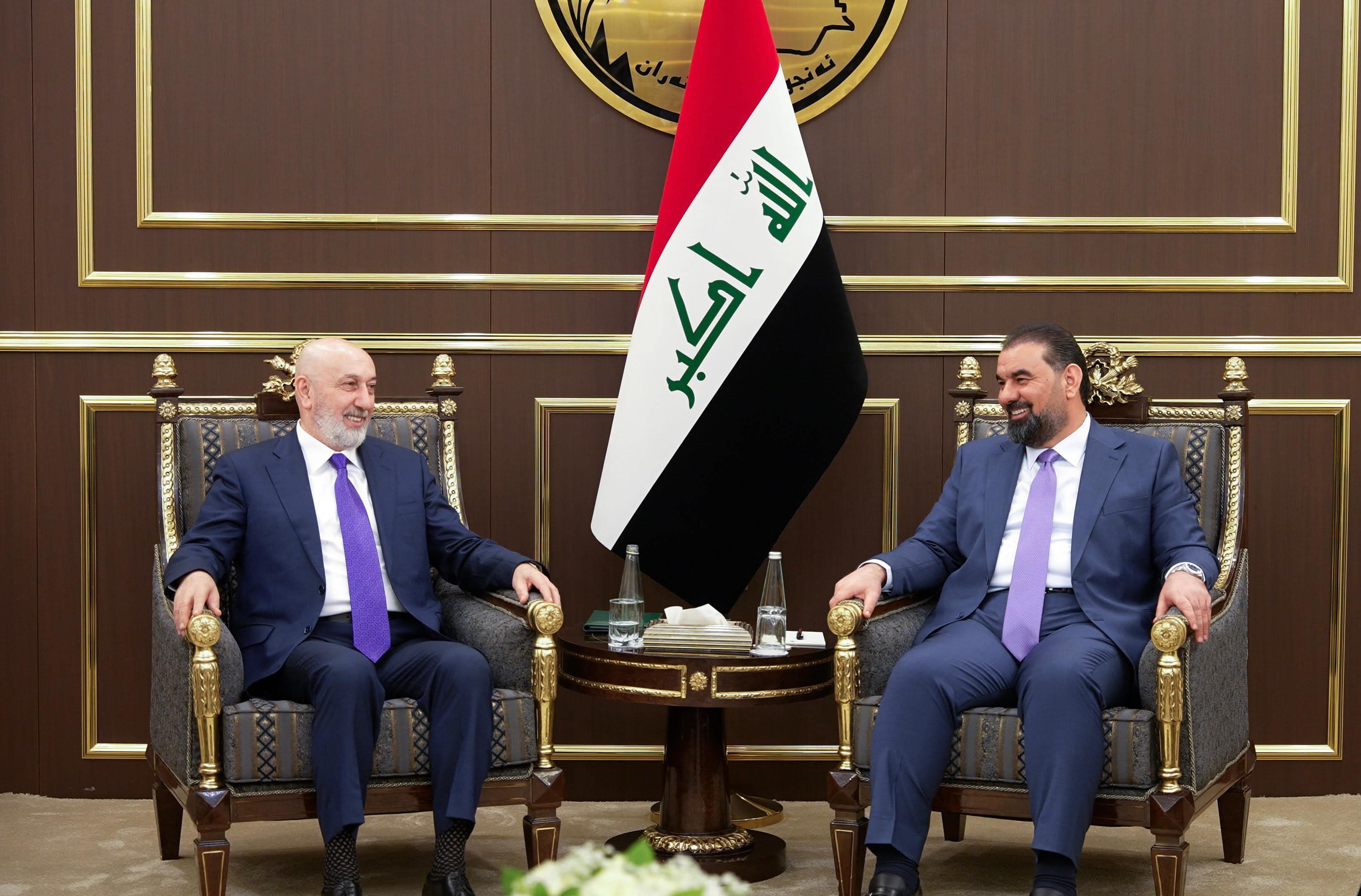 الحلبوسي ورئيس الجمهورية يبحثان تطورات تشكيل الحكومة والتأكيد على الإسراع بالاستحقاق الدستوري