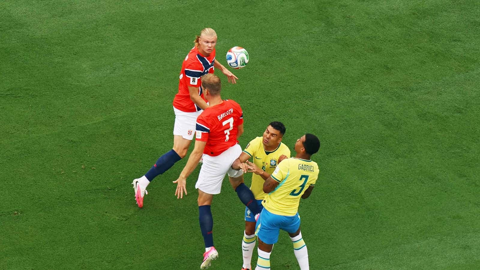 النرويج تقصي البرازيل وتحجز مقعدها في ربع نهائي المونديال