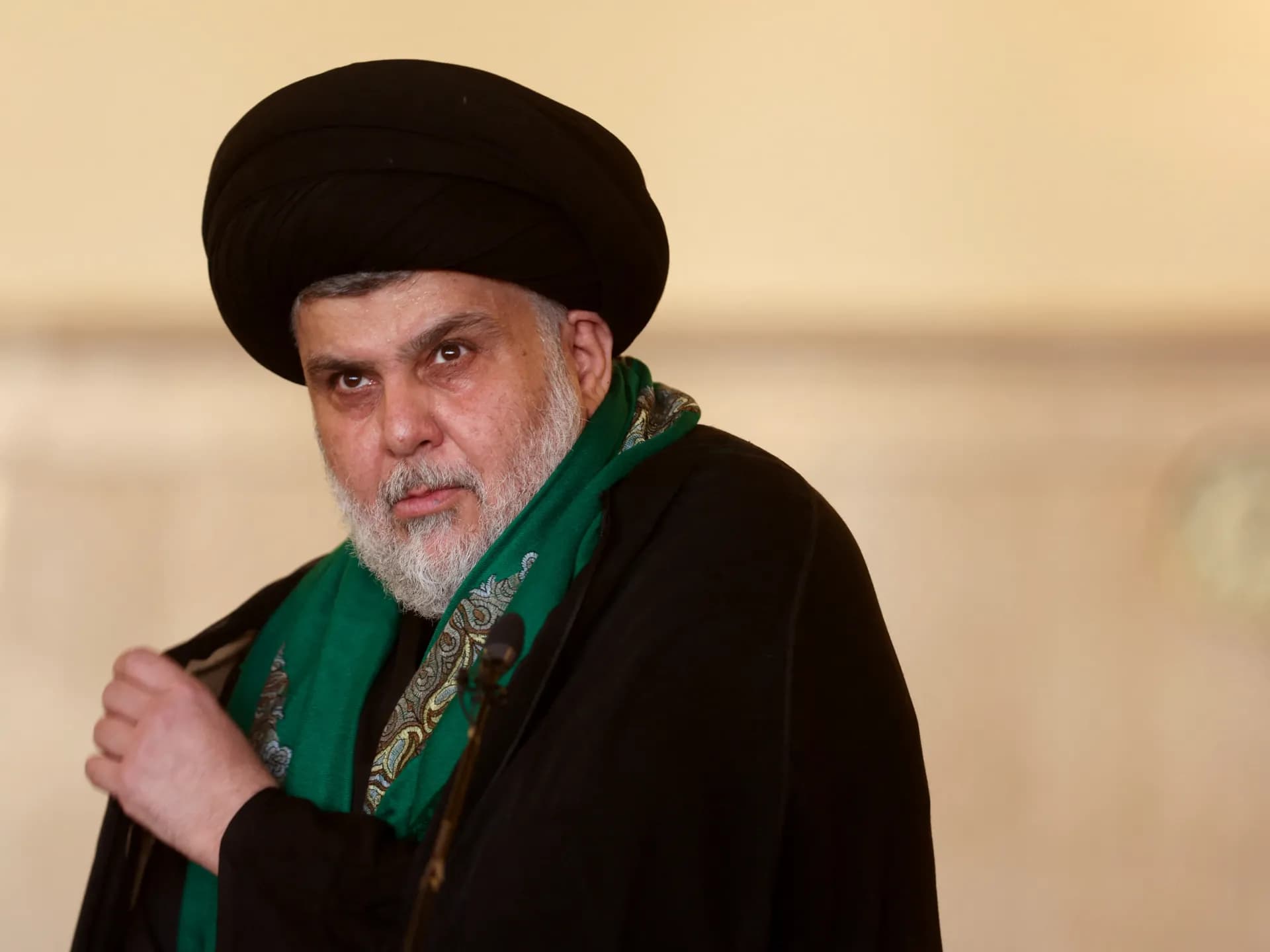 السيد مقتدى الصدر يتبرع بـ 25 مليون دينار لمشروع البنيان المرصوص