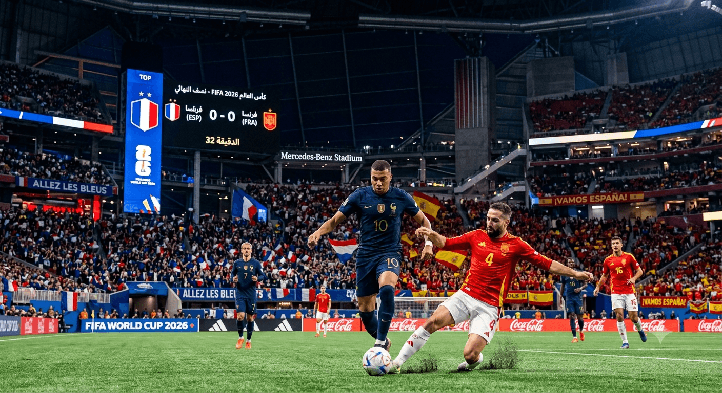 فرنسا وإسبانيا تفتتحان نصف نهائي كأس العالم بمواجهة أوروبية نارية