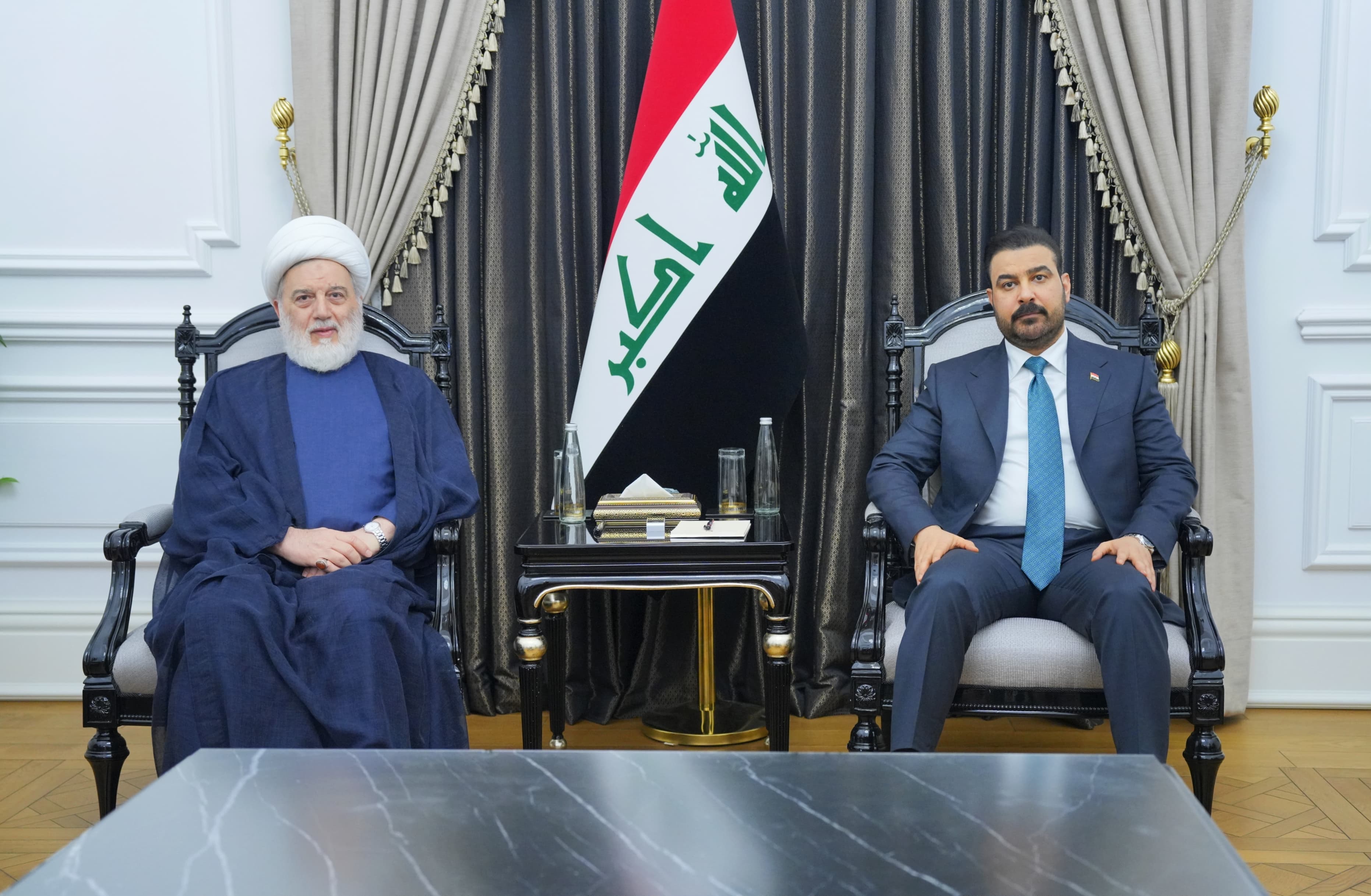 الزيدي وحمودي يبحثان استكمال التشكيلة الحكومية وتحديات النفط والكهرباء