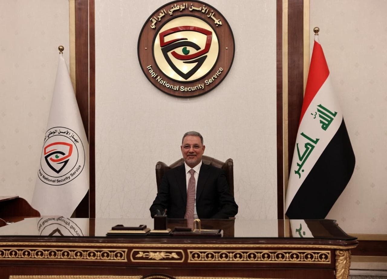 البدري يباشر مهامه رئيساً لجهاز الأمن الوطني ويؤكد مواصلة مسيرة الإنجاز