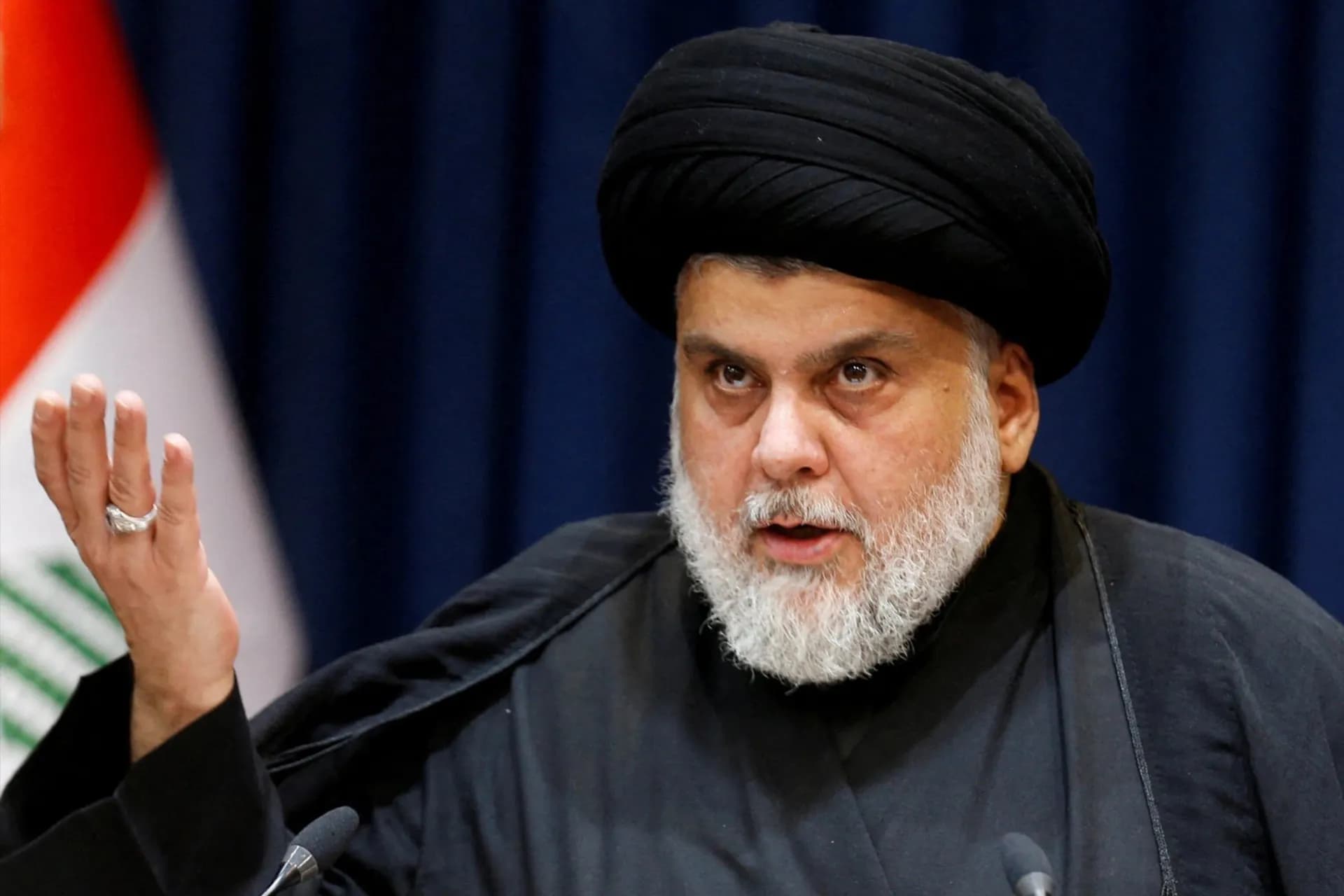 السيد الصدر يدعو إلى ضبط الأمن وفرض سيادة الدولة وحماية العراق من التصعيد