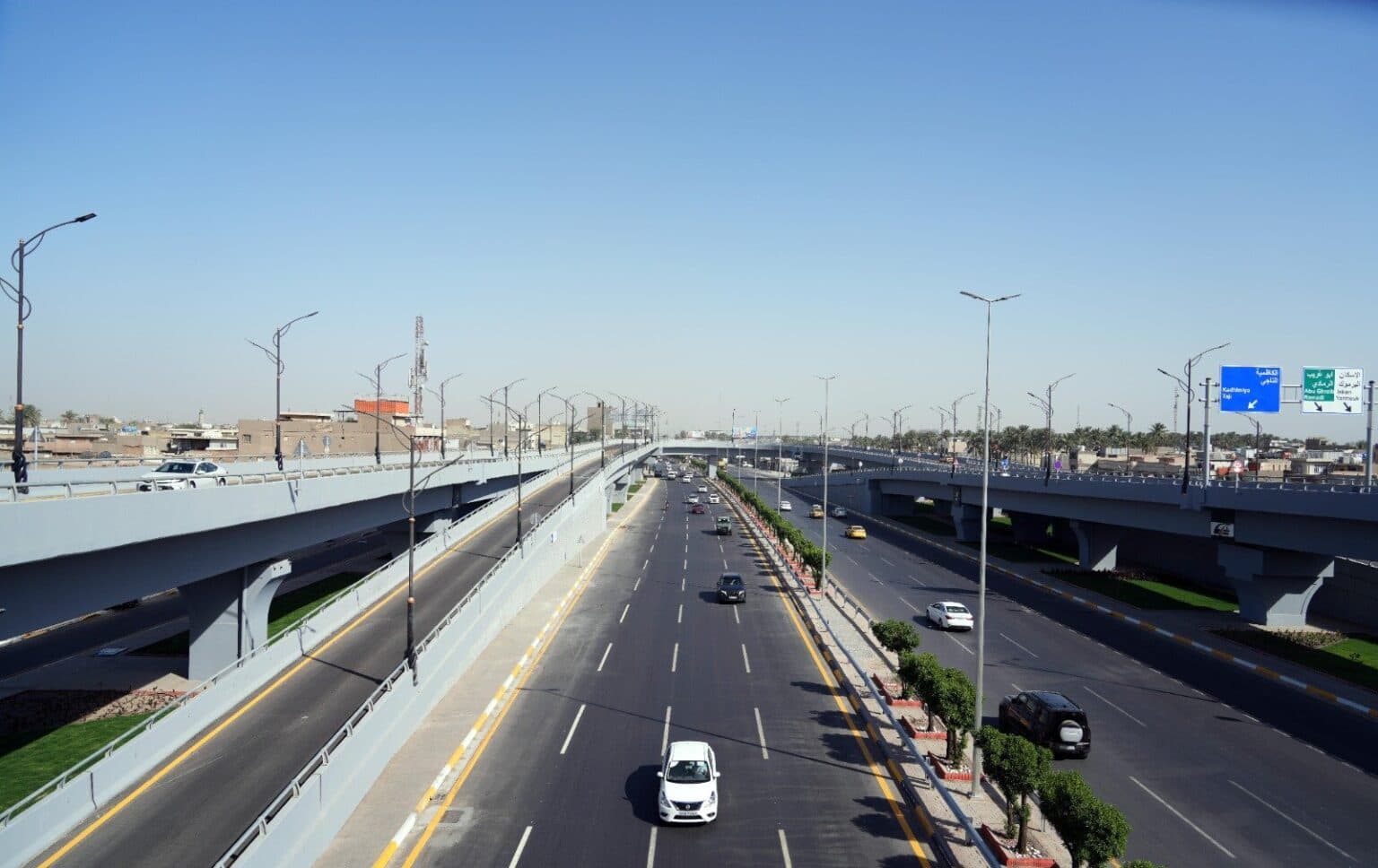 اليوم.. افتتاح 3 مجسرات في الرصافة لفك الاختناقات المرورية في بغداد