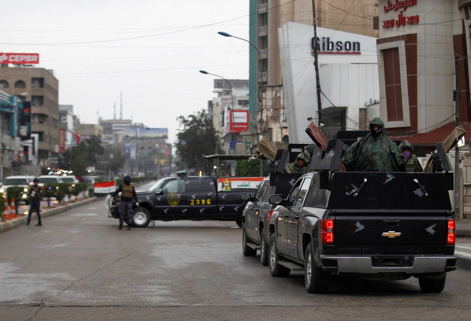 القبض على 16 متهمًا ومصادرة طائرة مسيرة ومواد مخدرة في بغداد
