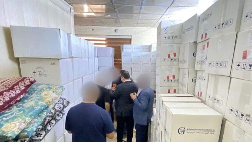 ضبط نحو 700 ألف قطعة دواء مخالف للضوابط في بغداد