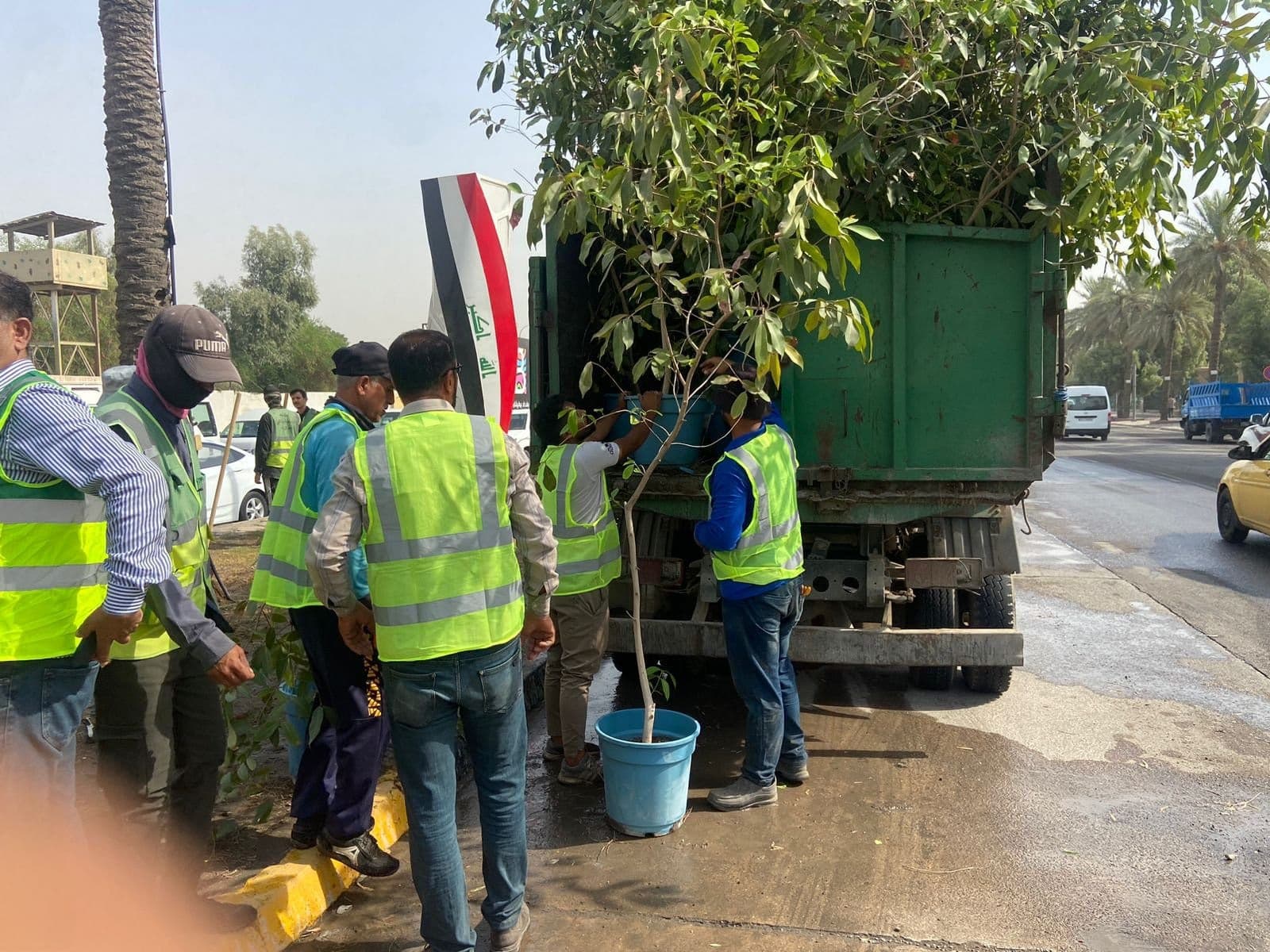محافظ بغداد: حملة التشجير ستعمَّم على جميع الأقضية والنواحي