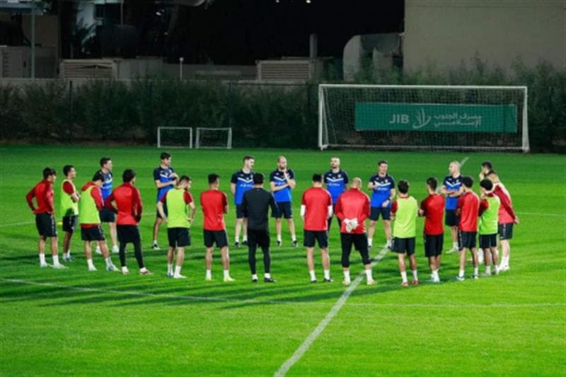 منتخبنا الوطني يرفع وتيرة استعداداته قبيل مواجهة الأردن