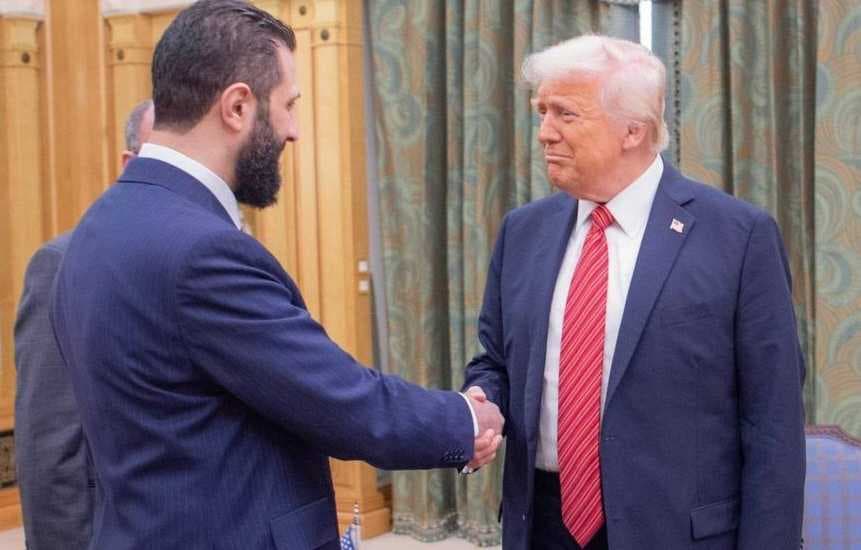 أبرز ماجاء بلقاء الشرع وترامب في الرياض