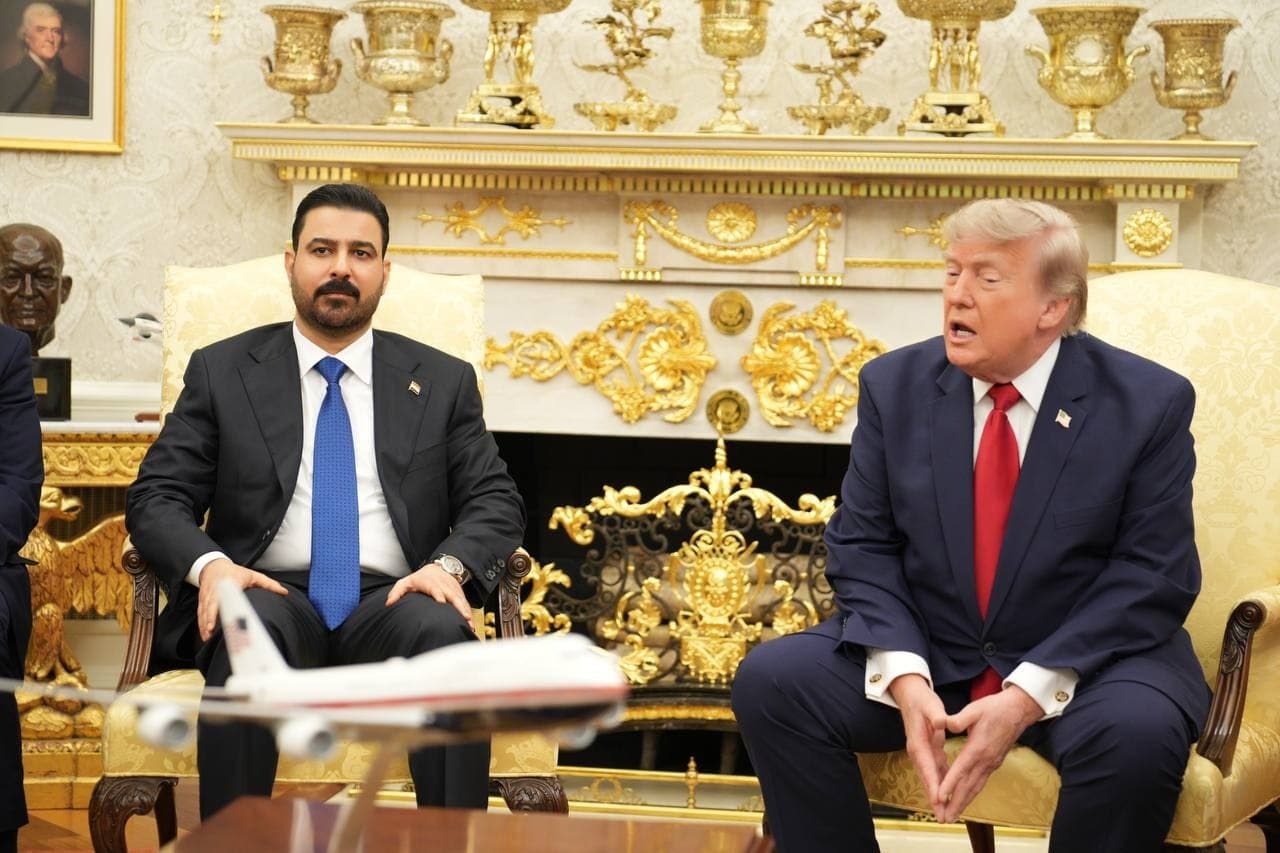 بالصور.. المؤتمر الصحفي بين الزيدي وترامب في البيت الأبيض