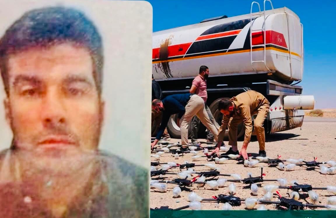 مصدر لـ" النخلة نيوز ": القبض على صالح محمد صالح المتهم في قضية تهريب الاسلحة الى سوريا في منطقة الصوفية بالانبار