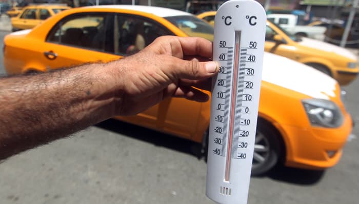 بغداد تسجل 45 والجنوب يتصدر.. جدول تفصيلي بدرجات الحرارة المتوقعة حتى نهاية الأسبوع